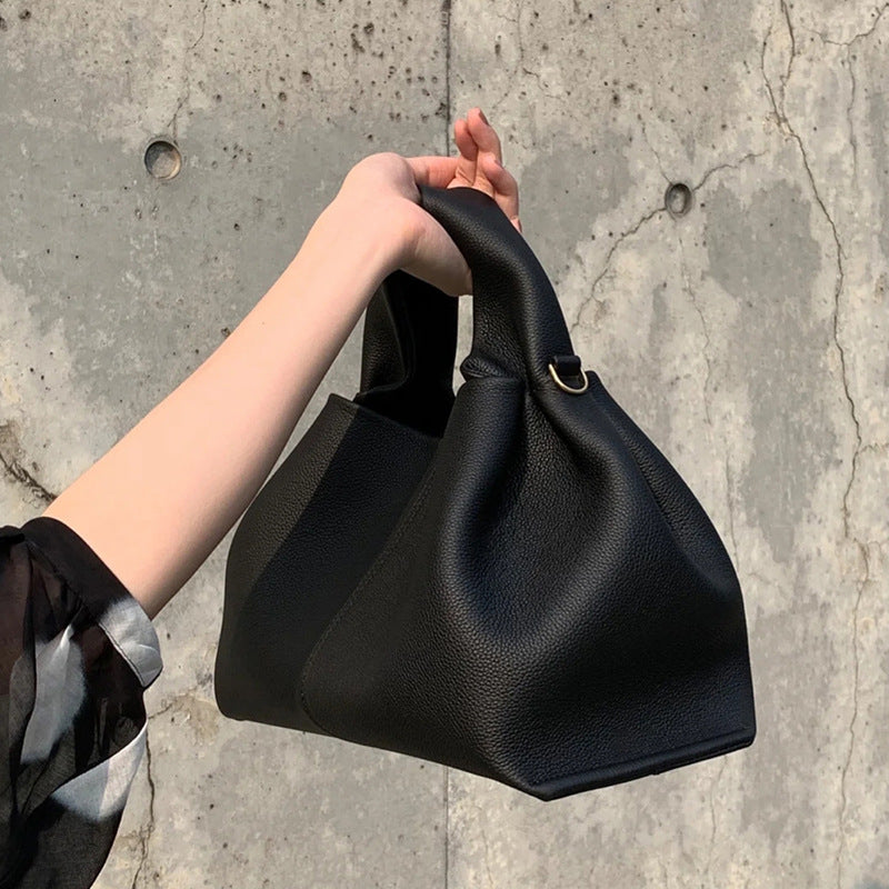 Risa - Genuine Leather Cloud Bag for Women