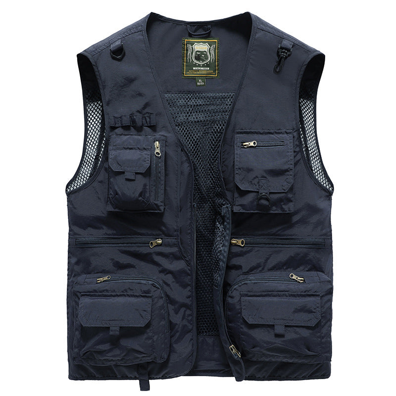 Stylish and Functional Cargo Vest for Men