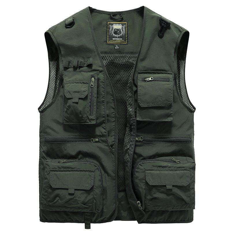 Stylish and Functional Cargo Vest for Men