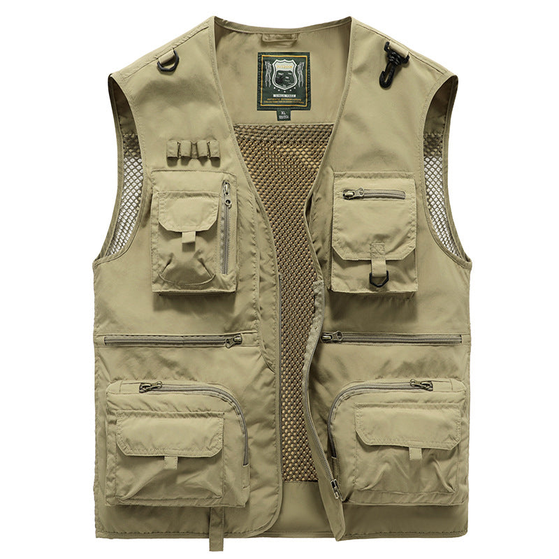 Stylish and Functional Cargo Vest for Men