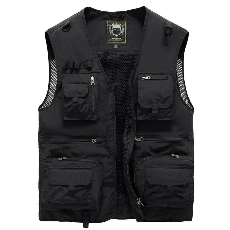 Stylish and Functional Cargo Vest for Men