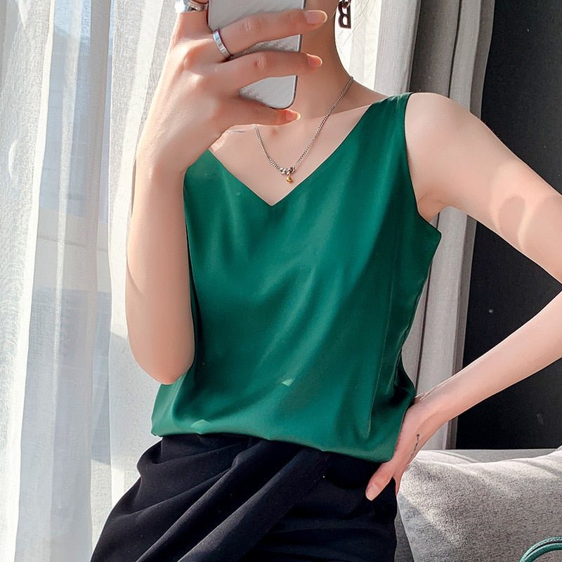 Women's Silky Soft Tank Top - Lightweight Summer Everyday Comfort